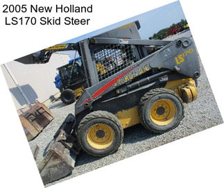 2005 New Holland LS170 Skid Steer