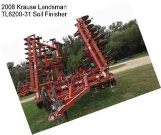 2008 Krause Landsman TL6200-31 Soil Finisher