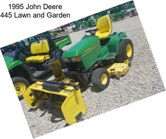 1995 John Deere 445 Lawn and Garden