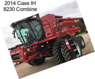 2014 Case IH 8230 Combine