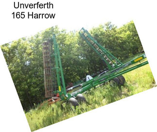 Unverferth 165 Harrow