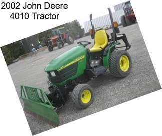 2002 John Deere 4010 Tractor