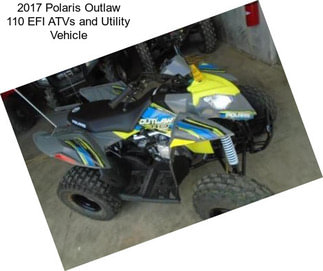 2017 Polaris Outlaw 110 EFI ATVs and Utility Vehicle