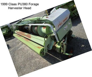 1999 Claas PU380 Forage Harvester Head