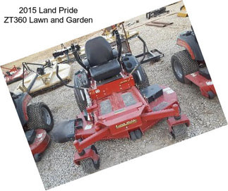 2015 Land Pride ZT360 Lawn and Garden