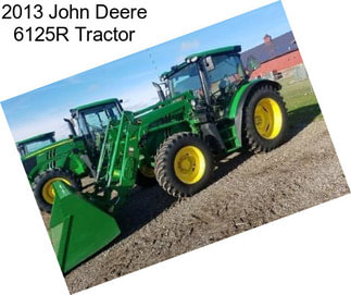 2013 John Deere 6125R Tractor