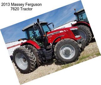 2013 Massey Ferguson 7620 Tractor