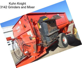 Kuhn Knight 3142 Grinders and Mixer