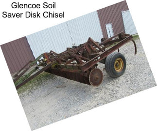 Glencoe Soil Saver Disk Chisel
