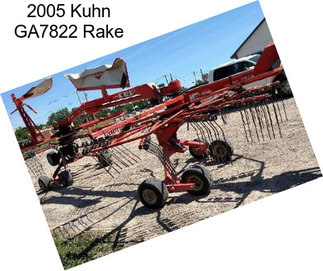 2005 Kuhn GA7822 Rake