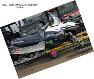 2007 Polaris 600 IQ ATVs and Utility Vehicle