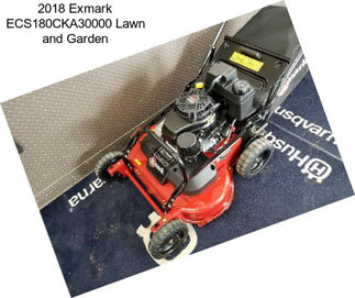 2018 Exmark ECS180CKA30000 Lawn and Garden