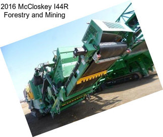 2016 McCloskey I44R Forestry and Mining