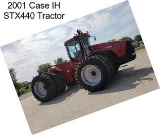 2001 Case IH STX440 Tractor