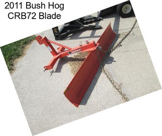 2011 Bush Hog CRB72 Blade