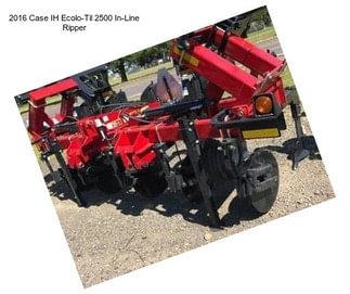 2016 Case IH Ecolo-Til 2500 In-Line Ripper