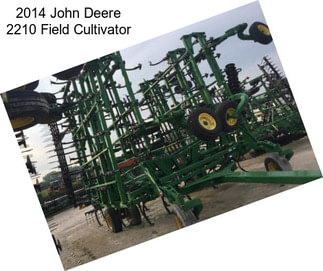 2014 John Deere 2210 Field Cultivator