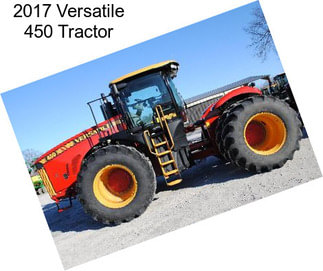 2017 Versatile 450 Tractor