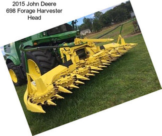 2015 John Deere 698 Forage Harvester Head