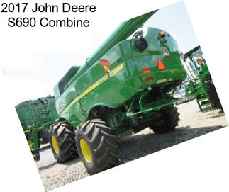 2017 John Deere S690 Combine