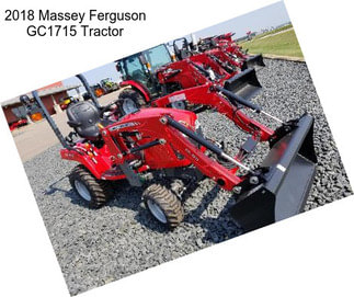 2018 Massey Ferguson GC1715 Tractor