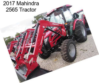 2017 Mahindra 2565 Tractor