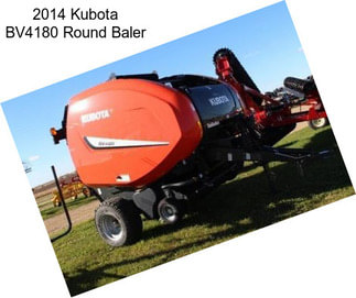 2014 Kubota BV4180 Round Baler