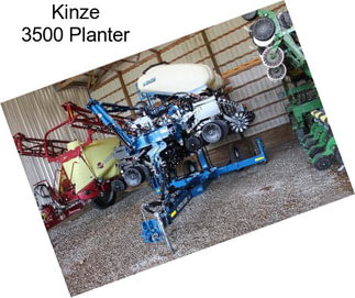 Kinze 3500 Planter