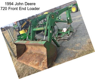 1994 John Deere 720 Front End Loader