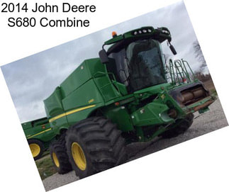 2014 John Deere S680 Combine