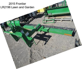 2015 Frontier LR2196 Lawn and Garden