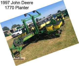 1997 John Deere 1770 Planter