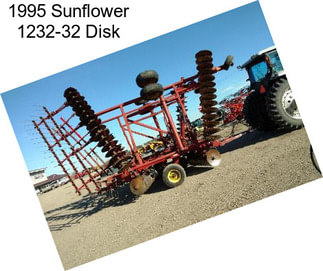 1995 Sunflower 1232-32 Disk