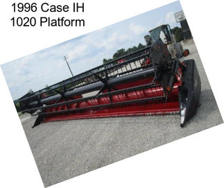 1996 Case IH 1020 Platform