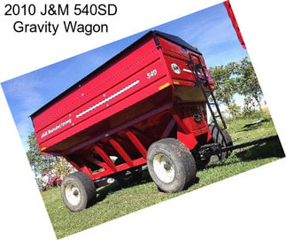 2010 J&M 540SD Gravity Wagon