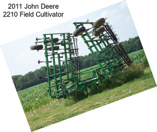 2011 John Deere 2210 Field Cultivator