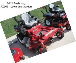 2012 Bush Hog PZ3061 Lawn and Garden