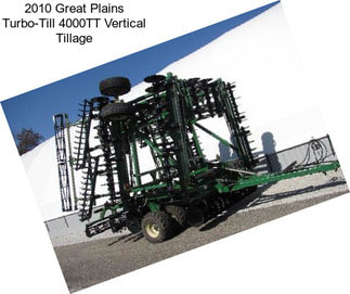 2010 Great Plains Turbo-Till 4000TT Vertical Tillage