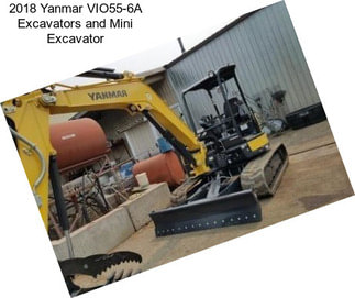 2018 Yanmar VIO55-6A Excavators and Mini Excavator