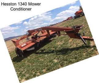 Hesston 1340 Mower Conditioner