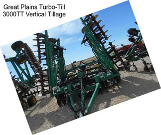 Great Plains Turbo-Till 3000TT Vertical Tillage