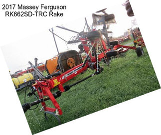 2017 Massey Ferguson RK662SD-TRC Rake