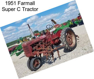 1951 Farmall Super C Tractor