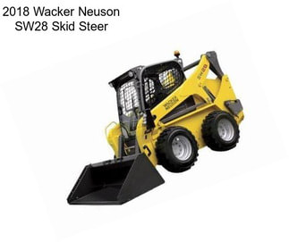 2018 Wacker Neuson SW28 Skid Steer