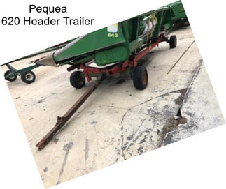 Pequea 620 Header Trailer