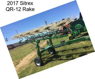 2017 Sitrex QR-12 Rake