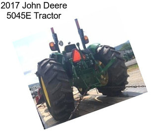 2017 John Deere 5045E Tractor