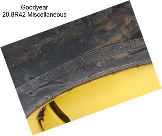 Goodyear 20.8R42 Miscellaneous