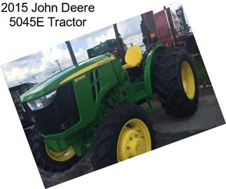 2015 John Deere 5045E Tractor