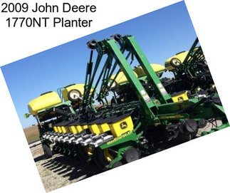 2009 John Deere 1770NT Planter